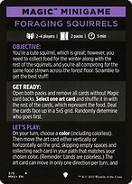 Foraging Squirrels // Foraging Squirrels (cont'd)