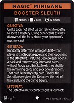 Booster Sleuth // Booster Sleuth (cont'd)
