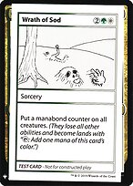 Wrath of Sod