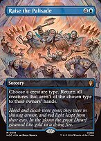 Raise the Palisade