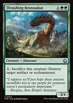 Thrashing Brontodon