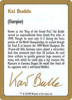 Kai Budde Bio