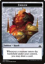 Huatli, Radiant Champion Emblem