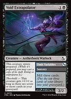 Void Extrapolator // Omit Variables