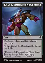 Krang, Dimension X Overlord