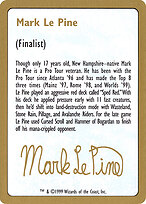 Mark Le Pine Bio